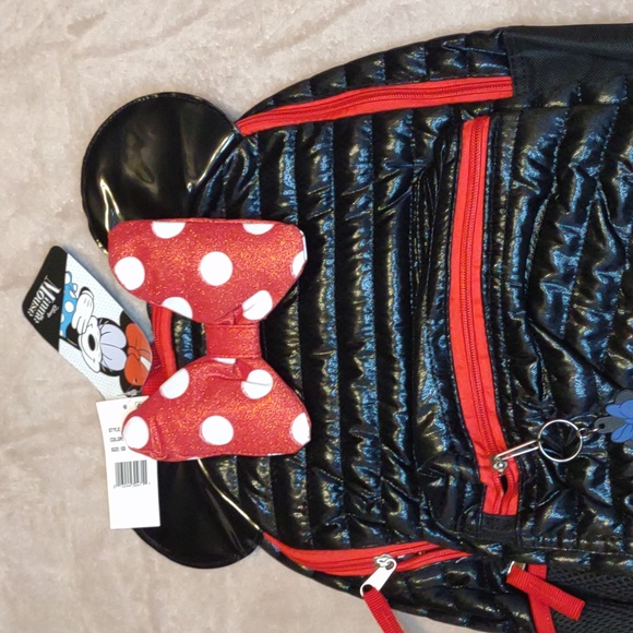 BIOWORLD๐ DISNEY Minnie Mouse Quilted Backpack - Picture 11 of 15